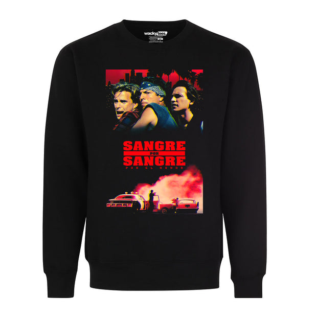 Sangre Por Sangre Blood In Blood Out Vatos Locos Graphic Tee Shirt