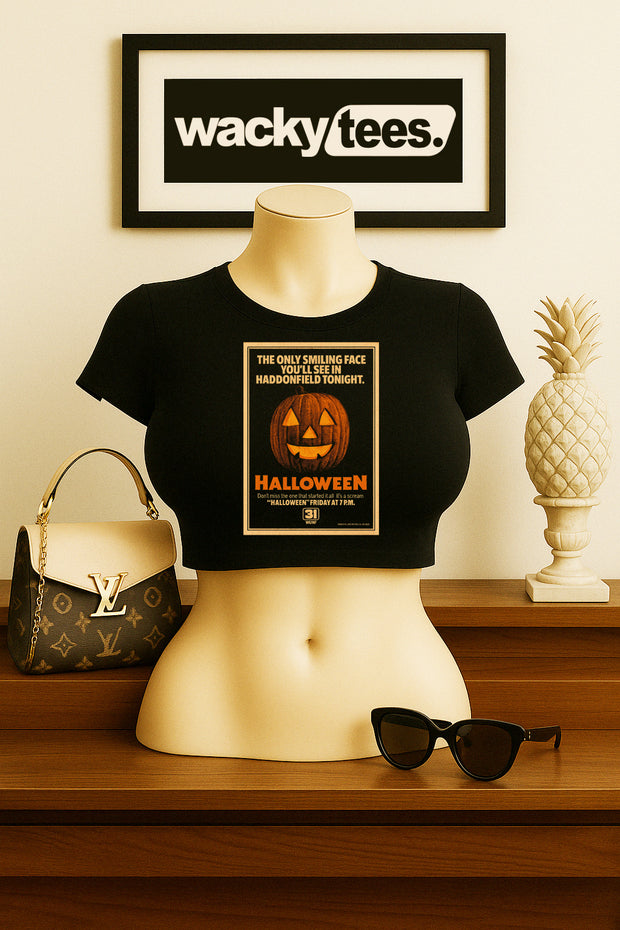 Halloween TV Showing Premiere 70s Showing Poster Graphic Tee Shirt