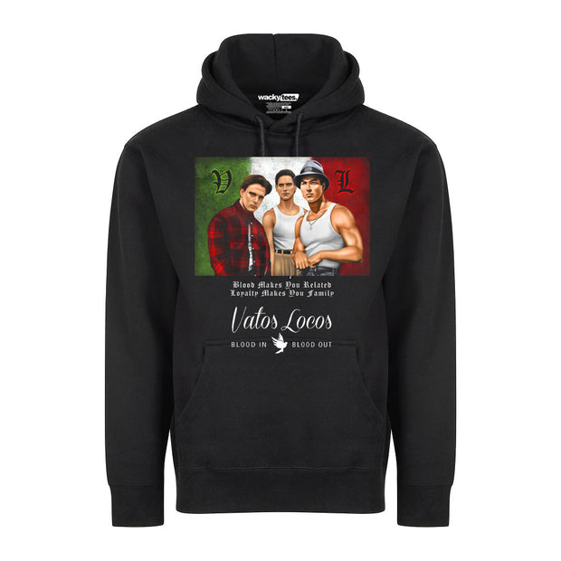 Vatos Locos Blood In Blood Out Makes Your Related Loyalty Graphic Tee Shirt