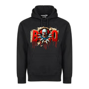 Halloween Horror Booo Angry Pennywise Distressed Graphic Tee Shirt