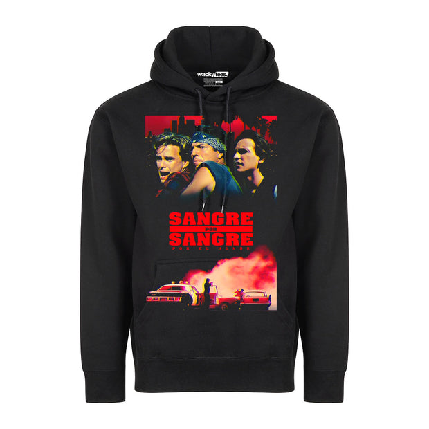 Sangre Por Sangre Blood In Blood Out Vatos Locos Graphic Tee Shirt