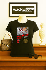 Sweet Chin Music Shawn Michaels Wrestling 8-Bit Gaming System Style Graphic Tee Shirt