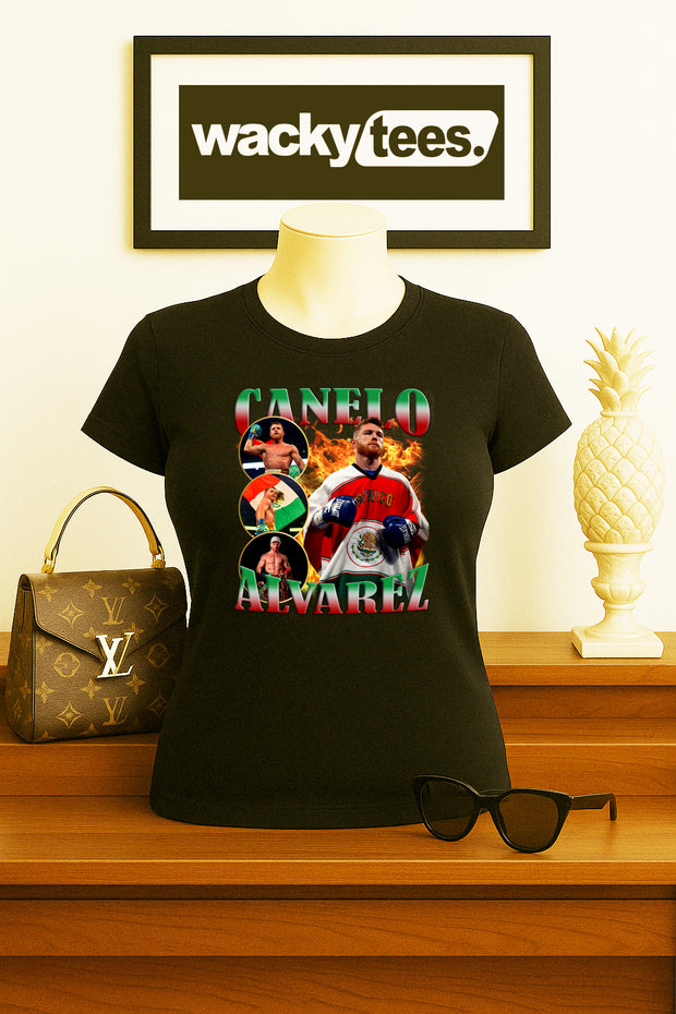 Canelo Alvarez Mexico Lindo Campeon Graphic Tee Shirt
