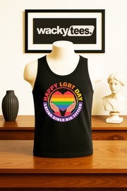 Happy LGBT Day Latina Girls Big Bitties Adult Humor Funny Graphic Tee Shirt