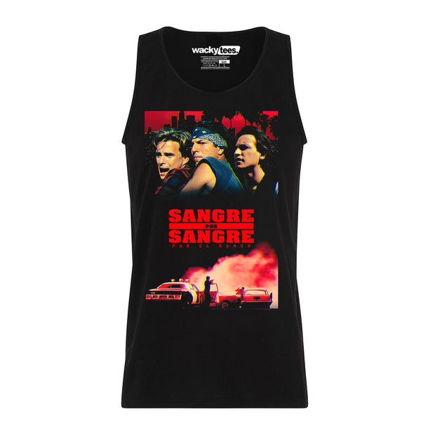 Sangre Por Sangre Blood In Blood Out Vatos Locos Graphic Tee Shirt