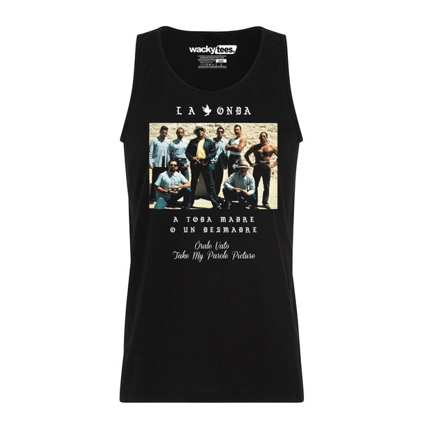 La Onda Blood In Blood Out Parole Picture Vatos Locos Graphic Tee Shirt