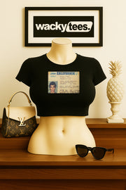 Chalino Sanchez El Gallo De Sinaloa California Drivers License CDL Graphic Tee Shirt