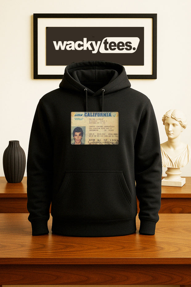 Chalino Sanchez El Gallo De Sinaloa California Drivers License CDL Graphic Tee Shirt