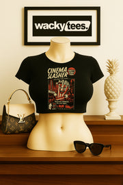 Cinema Slasher You Butter Run Knotts Scary Farm Graphic Tee Shirt