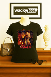Halloween Serial Killer Squad Horror Terror Halloween Graphic Tee Shirt