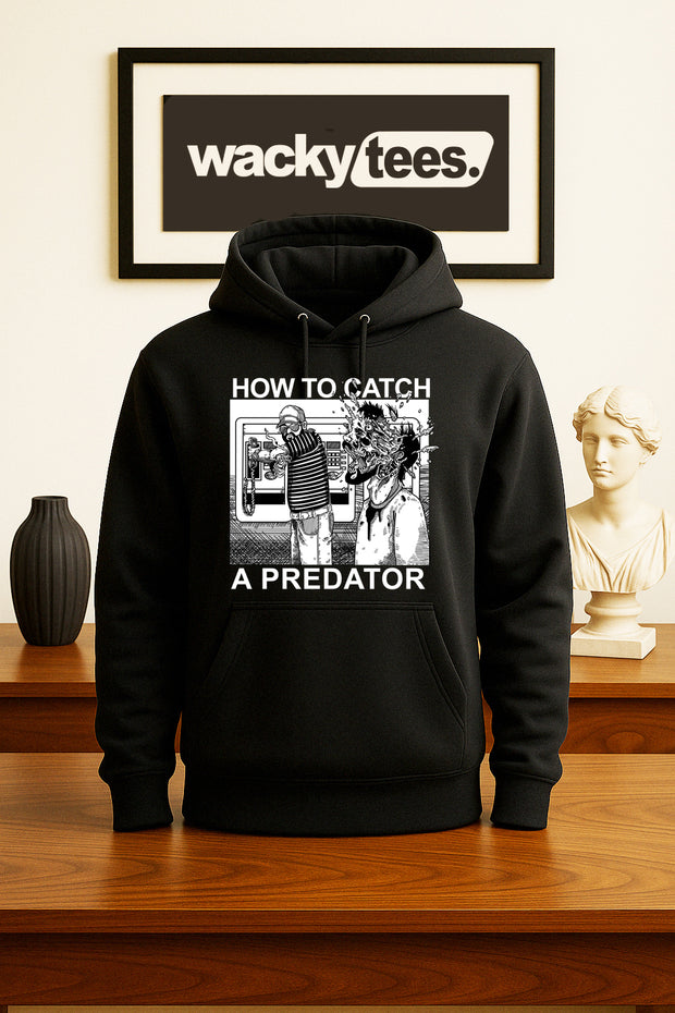 How to Catch A Predator Fathers Day Gary Plauche Graphic Tee Shirt
