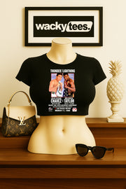 Julio Cesar Chavez vs Taylor 1990 Retro Poster Boxing Graphic Tee Shirt