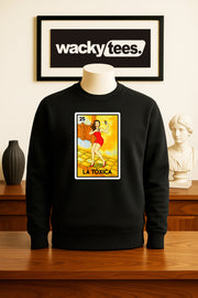 La Toxica Sexy Loteria Toxic Woman Mexican Bingo Graphic Tee Shirt