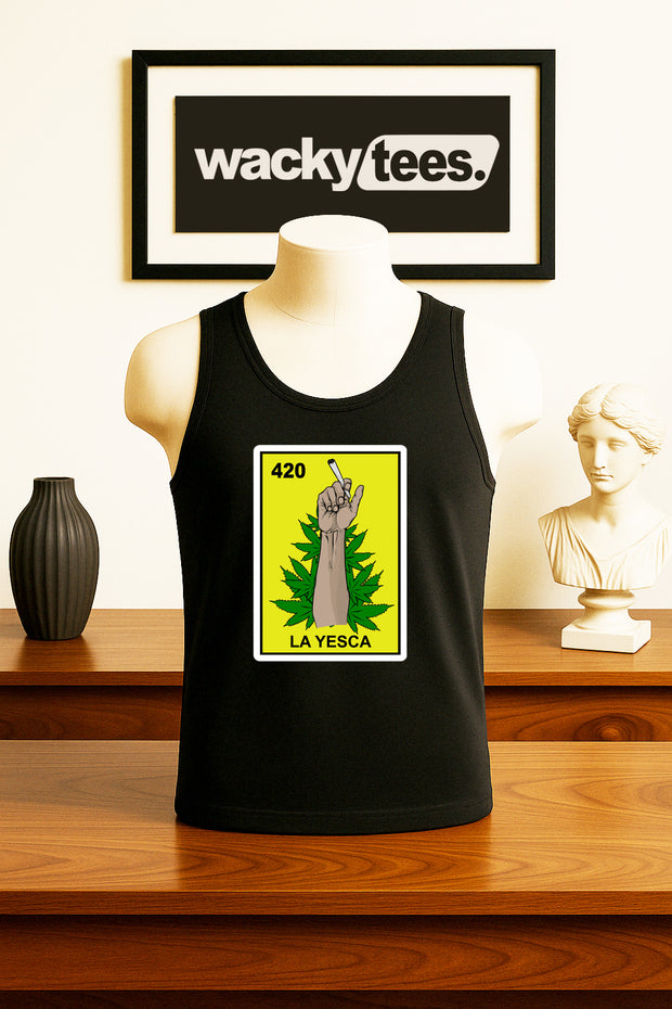 La Yesca Loteria The Marijuana Mexican Bingo Graphic Tee Shirt