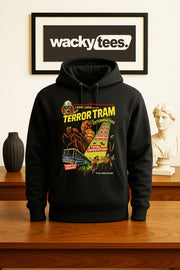 Larry Larva Terror Tram Crawling Horror No Escape Halloween Graphic Tee Shirt