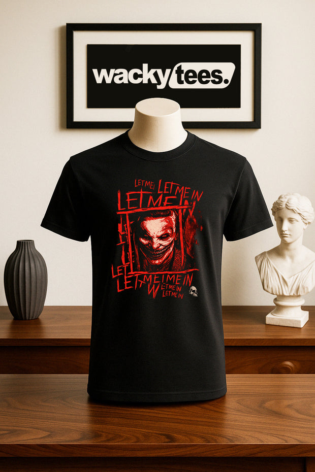 Let Me In The Horrors of the Wyatt Sicks Terror Scary Graphic Tee Shirt
