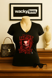 Let Me In The Horrors of the Wyatt Sicks Terror Scary Graphic Tee Shirt