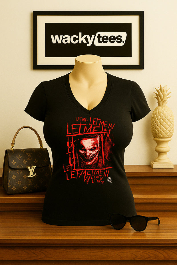 Let Me In The Horrors of the Wyatt Sicks Terror Scary Graphic Tee Shirt