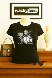 Lets Go Shopping Catch a Predator Riot Looter Funny Graphic Tee Shirt