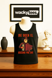 Me Dicen El Asesino Por Ahi Halloween Corrido Jason Voorhees Friday the 13th Graphic Tee Shirt