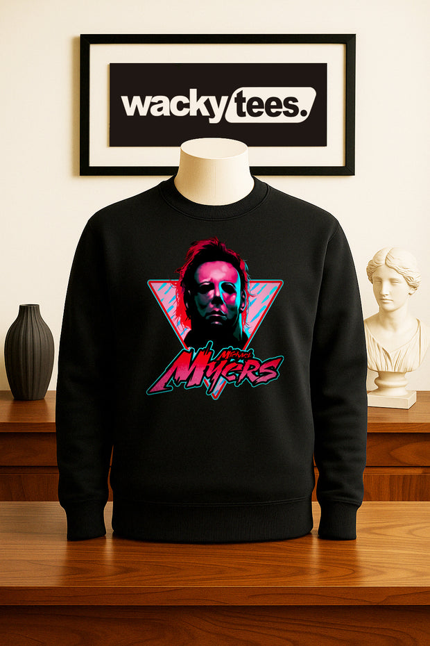 Michael Myers 80s style Horror Terror Halloween Graphic Tee Shirt