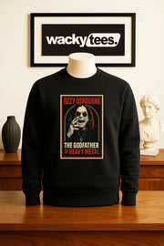 Ozzy Osbourne The Godfather of Heavy Metal Rockstar Rock Graphic Tee Shirt