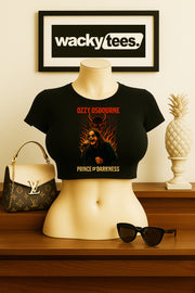 Ozzy Osbourne The Prince of Darkness Rockstar Rock Graphic Tee Shirt