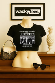 Pee Wee Herman Loners and Rebels Motorcycle Club Graphic Tee Shirt