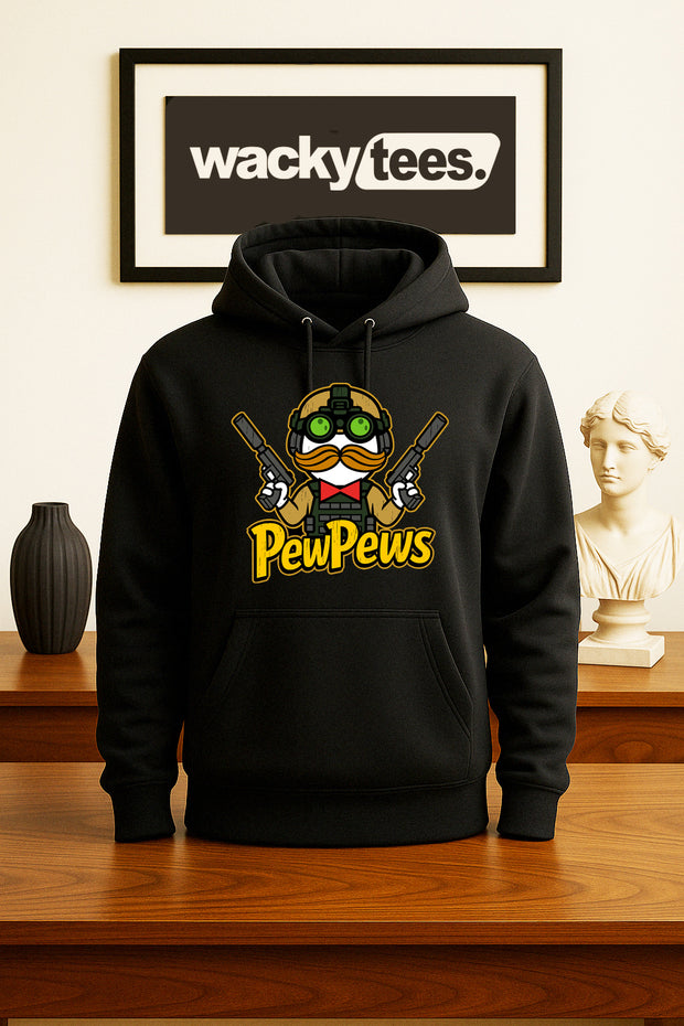 Pew Pews Pringle Man Funny Graphic Tee Shirt