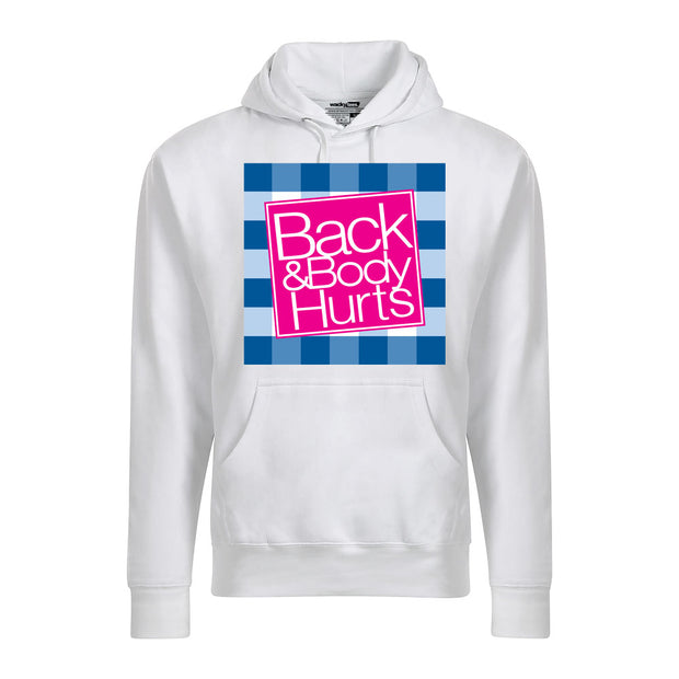 Back and Body Hurts Funny Parody Viral Graphic Tee Shirt