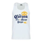 Una Corona Para El Mejor Papa Fathers Day Graphic Tee Shirt