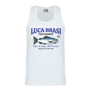 Luca Brasi Fish Market The God Father Graphic Tee Shirt