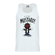 Mustard Kendrick Meme White Not Like Funny Graphic Tee Shirt