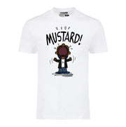 Mustard Kendrick Meme White Not Like Funny Graphic Tee Shirt
